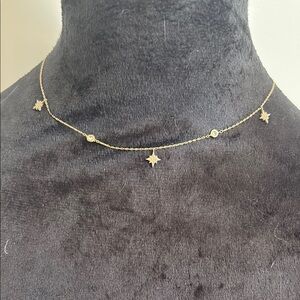 Gold Star Charm Necklace